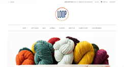 Desktop Screenshot of loopyarn.com